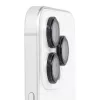 iPhone 16 Pro/16 Pro Max, Edzett üveg kamera védő Aramid kerettel (3 db lencse) - Protect 3D Lens Aramid Series