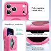 iPhone 17 Pro Max, Ütésállő MagSafe-es tok, Kameravédelemmel, Légpárnás sarkokkal - Matt rózsaszín - ESR Classic Hybrid HaloLock