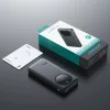 Joyroom JR-PBF12 10000mAh Powerbank 2 USB-A és 1 USB-C porttal - Fekete