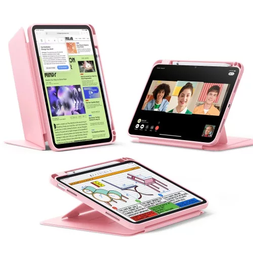 ESR Flip Hybrid tok iPad 10.9" 2022 (10. gen) / 11" 2025 (11. gen) - Rózsaszín