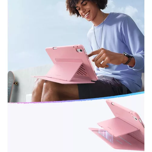 ESR Flip Hybrid tok iPad 10.9" 2022 (10. gen) / 11" 2025 (11. gen) - Rózsaszín