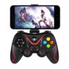 Techsuit - Vezeték nélküli kontroller (V8) - Bluetooth V4.0, 2.4G, 400mAh - Kék
