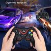 Techsuit - Vezeték nélküli kontroller (V8) - Bluetooth V4.0, 2.4G, 400mAh - Kék