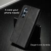 Eco Bőr kinyitható fekete tok (Honor Magic 7 Pro)