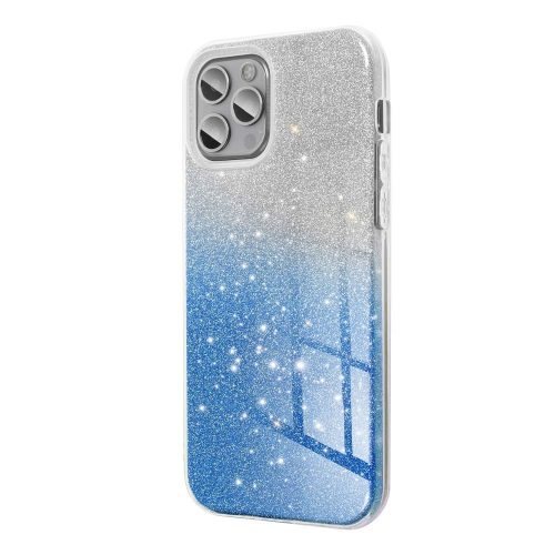 Csillogós átmenetes ezüst tok (iPhone 13 Mini)