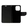 Fancy Case Kinyitható Fekete tok (Samsung Galaxy A52)