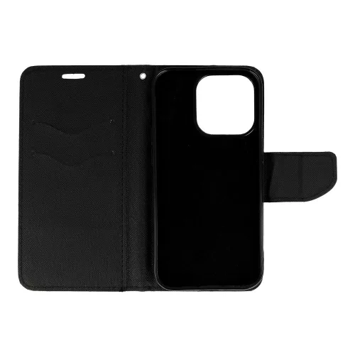 Fancy Case Kinyitható Fekete tok (Samsung Galaxy A52)