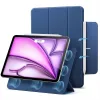 ESR Rebound Mágneses Trifold iPad tok Stylus Pen tartóval - iPad Pro 12.9” 2020 / 2021 / 2022 / iPad Air 13” 2024 / 2025 - Kék
