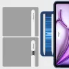 ESR Rebound Mágneses Trifold iPad tok Stylus Pen tartóval - iPad Pro 12.9” 2020 / 2021 / 2022 / iPad Air 13” 2024 / 2025 - Kék