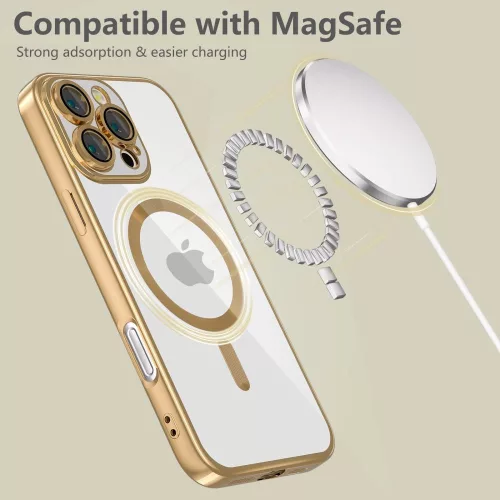 Tech-Protect MagFlex Arany MagSafe tok - iPhone 16 Pro Max
