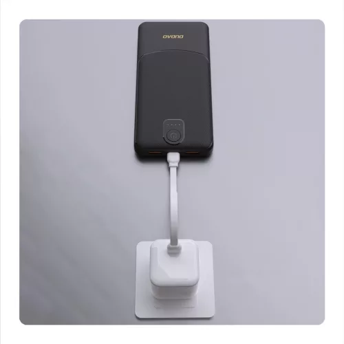 Dudao K10Pro Powerbank 20000mAh 2.4A 2x USB-A - fekete