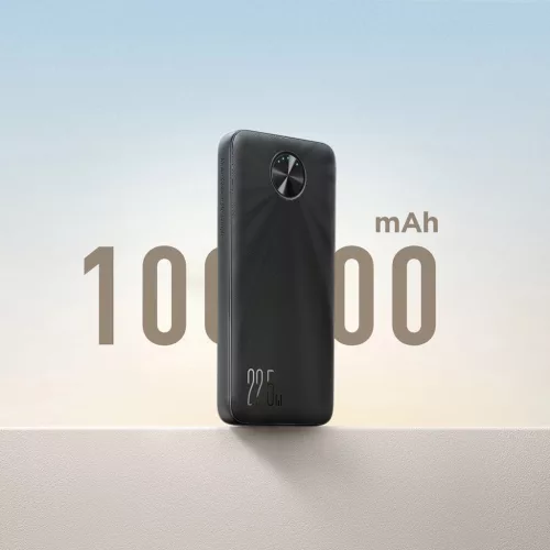 Joyroom Powerbank JR-PBF15 10000mAh USB-C USB-A 22.5W - fekete