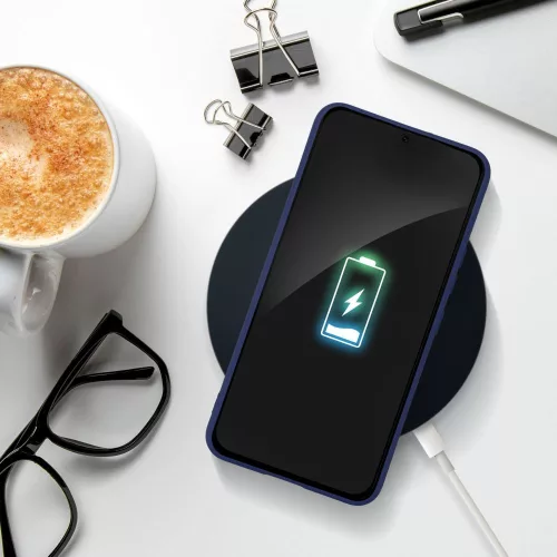SOFT Szilikon tok SAMSUNG S25 Plus - Sötétkék