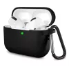 Techsuit - Szilikon tok - AirPods Pro 1 / 2 - Fekete