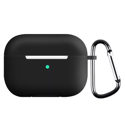 Techsuit - Szilikon tok - AirPods Pro 1 / 2 - Fekete