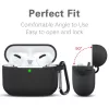 Techsuit - Szilikon tok - AirPods Pro 1 / 2 - Fekete
