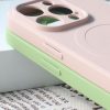 Szilikon Magsafe rózsaszín tok (iPhone 15 Pro Max)