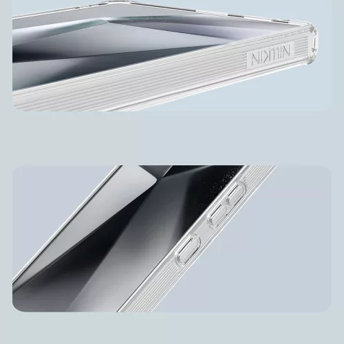 Samsung Galaxy S25 Ultra, Ütésálló MagSafe tok - Átlátszó - Nillkin Nature TPU Pro 