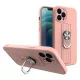 Ring tok támasztóval iPhone 12 - Rózsaszín