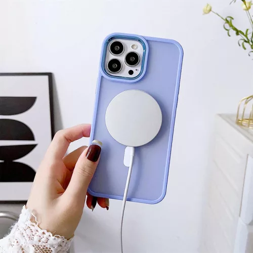 Matt Magsafe lila tok (iPhone 15 Plus)