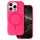 MagSafe Slim Szilikon tok iPhone 15 Pro - Pink