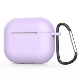 Techsuit - Szilikon tok AirPods 4 - Lila