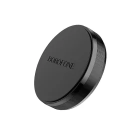   Borofone BH7 mágneses autós telefontartó, öntapadós talppal, fekete