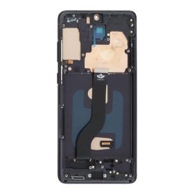   Gyári OEM LCD kijelző, kamera nélkül - Szürke - Samsung Galaxy S20 Plus 4G/5G 2020 - SM-G985/G986