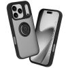 Techsuit - Glinth Ütésálló Gyűrűs tok - iPhone 17 Pro Max - Fekete
