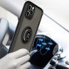 Techsuit - Glinth Ütésálló Gyűrűs tok - iPhone 17 Pro Max - Fekete