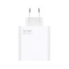 XIAOMI eredeti gyorstöltő adapter USB-A, 120W, Fehér, (bulk termék)