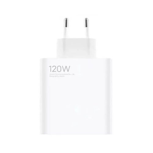 XIAOMI eredeti gyorstöltő adapter USB-A, 120W, Fehér, (bulk termék)
