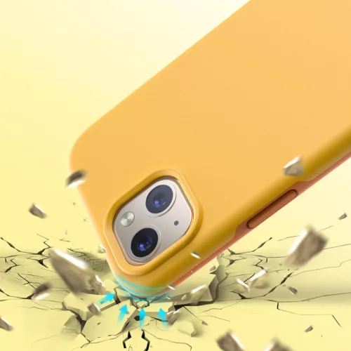 Choetech narancssárga Anti-drop Magsafe tok (iPhone 13)