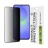 Techsuit – 111D Privacy teljes ragasztású üvegfólia – Samsung Galaxy A36 5G / A56 5G – Fekete