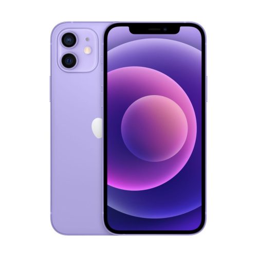 iPhone 12 128GB Lila - Használt, Jó állapotú