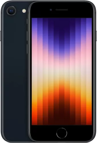 iPhone SE 3rd Gen (2022) 128GB Midnight - Használt, Kiváló  - 6 Hónap Garancia