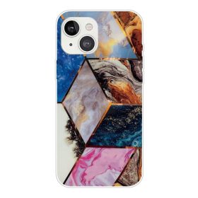 Márvány mintás több színű tok - iPhone 11