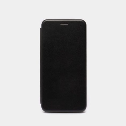 Elegáns kinyitható fekete tok (iPhone 15 Pro)