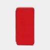 Elegáns kinyitható piros tok (iPhone 15 Pro)