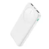 Joyroom JR-PBF12 10000mAh Powerbank 2 USB-A és 1 USB-C porttal - Fehér