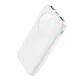 Joyroom JR-PBF12 10000mAh Powerbank 2 USB-A és 1 USB-C porttal - Fehér