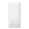 Joyroom JR-PBF12 10000mAh Powerbank 2 USB-A és 1 USB-C porttal - Fehér