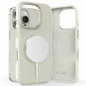 Tech-Protect Silicone MagSafe tok iPhone 16 Pro - Bézs