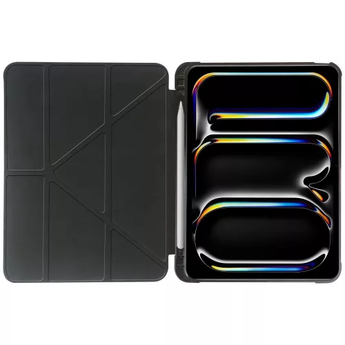 Tech-Protect SC Pen Origami iPad Tok - iPad Pro 11" 2024 - Fekete