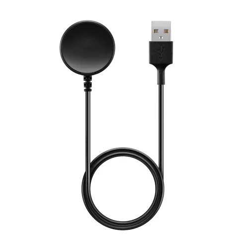 Techsuit - Okosóra Töltő (TSC11) - Samsung Watch-hoz, USB, 2.5W - Fekete
