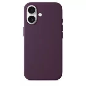 MagSafe Szilikon tok iPhone 16 - Plum (lila)