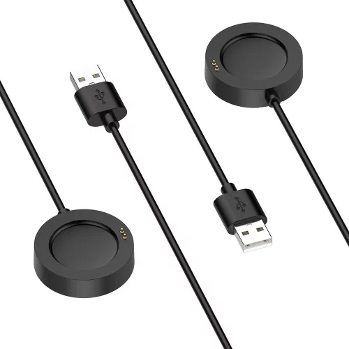 Techsuit - Okosóra Töltő (TXC5) - Xiaomi Watch H1/2 Pro/S2-hoz, USB, 5W- Fekete