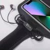 Techsuit - (TH20) Telefontok futáshoz, sport karszalag - tépőzárral, kártyatartóval, max. 6,8" méretig - Kék
