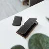 iPhone 11, Kinyitható kártyatartós bőr tok - Fekete - SMART PRO