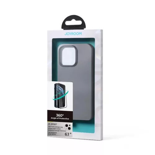 Joyroom 360 szürke tok és fólia (iPhone 13 Pro Max)